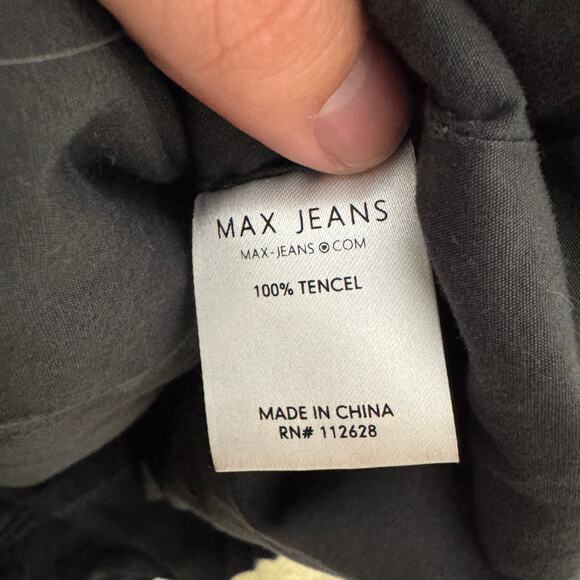 Max Jeans 100% Tencel Zip UP Long Sleeve Jacket US Women's S - Picture 5 of 8